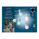 GRINALDA 20 LÂMPADAS LED RGB EXTERIOR 14,5M IP44 LUMINEO