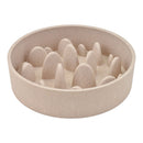 COMEDOURO BAMBU, SLOW, BEGE, 400 ML, Ø14,5 X 14,5 X 4 CM