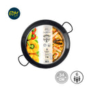 FRIGIDEIRA PARA PAELHA TRADICIONAL EM AÇO ESMALTADO Ø34CM (6 PESS