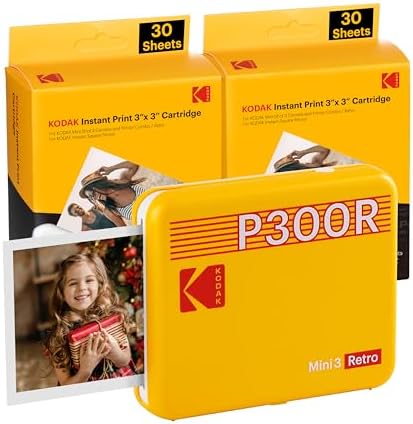 KODAK MINI 3 ERA YELLOW 3X3 + 60SHEETS