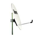 ANTENA PARABÓLICA Ø63CM OFFSET DISCO ALUMINIO COR BRANCO TELEVES