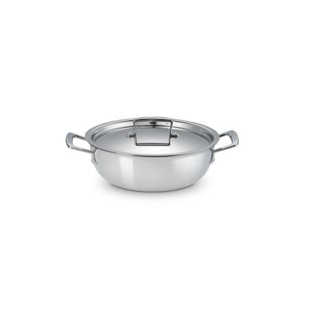 LE CREUSET - CAÇAROLA 3-PLY 24CM 53113240010550