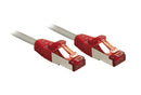 Lindy CrossOver Cat.6 S/FTP 10m cabo de rede Cinzento Cat6 S/FTP