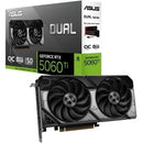 TARJETA GRÁFICA ASUS DUAL GEFORCE RTX 5060 TI OC 8GB GDDR7