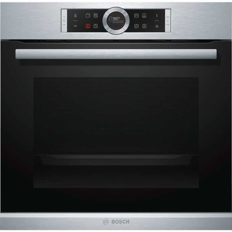 Bosch Serie 8 HRG635BS1 forno 71 l 3600 W A+ Preto, Aço inoxidáve