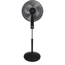 VENTOINHA DE PÉ SMOOTH WIND 40CM PRETA