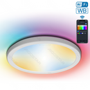 LUMINÁRIA DE TETO ULTRAFINA WIFI WB INTELIGENTE 22W