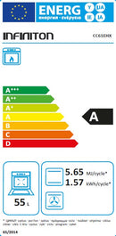 FOGÃO INFINITON CC61EHX GAS 4F 60C INOX