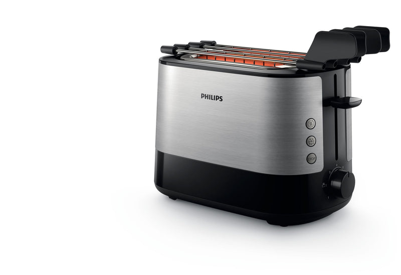 Philips Viva Collection Torradeira com 2 aberturas extra largas