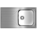 Teka UNIVERSE 50 T-XP 1C 1E Lavatório montado na parte superior R