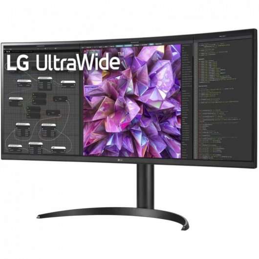 LG 34WQ75C-B monitor de ecrã 86,4 cm (34") 3440 x 1440 pixels Qu