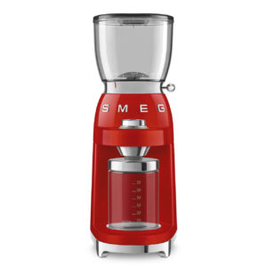 SMEG MOINHO CAFE 50GR 150W 8 FUNÇOES ANNI 50 ENCARNADO