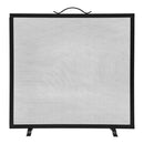 FRENTE LAREIRA SALVAFAGULHAS QUADRADA, PRETO, 60 X 0,5 X 60 CM