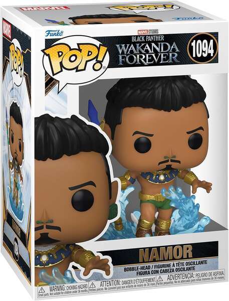 FUNKO POP NAMOR - MARVEL BLACK PANTHER WAKANDA FOREVER 9CM