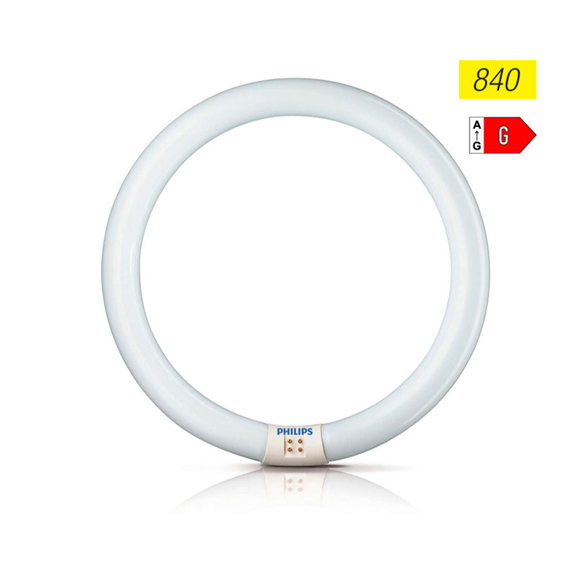 TUBO CIRCULAR FLUORESCENTE 32W Ø30CM TRIFÓSFORO 4000K LUZ DIA PHI