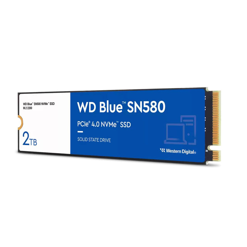 SSD M.2 PCIE 4.0 NVME WD 2TB BLUE SN580-4150R4150W-600K750K IOPS