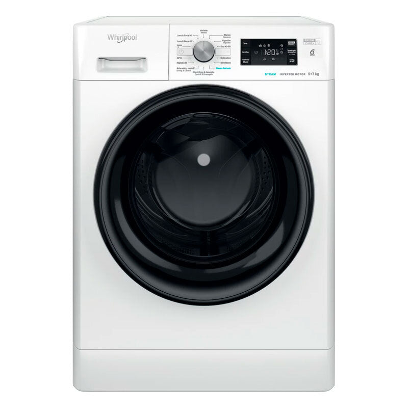 MÁQUINA DE LAVAR E SECAR 9KG WHIRLPOOL FFWDB976258BVSPT