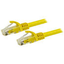 StarTech.com N6PATC150CMYL cabo de rede Amarelo 1,5 m Cat6 U/UTP