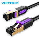 CABO DE REDE RJ45 SFTP VENTION ICDBN CAT.7 15M PRETO