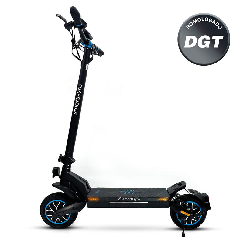 PATINETE ELÉCTRICO SMARTGYRO CROSSOVER DUAL MAX MOTOR 1000W RUEDA