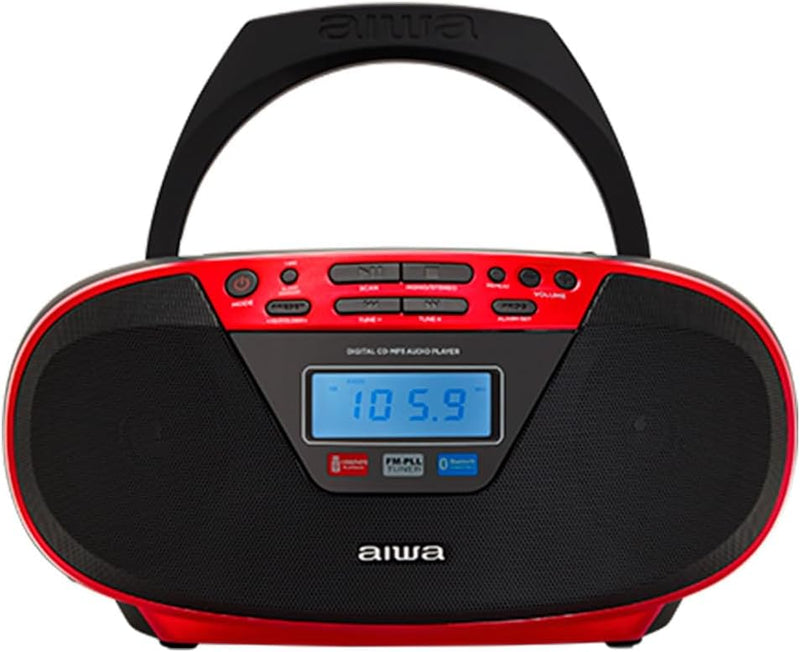 RADIO CD AIWA BBTU400RD BT 5,0 FM RED