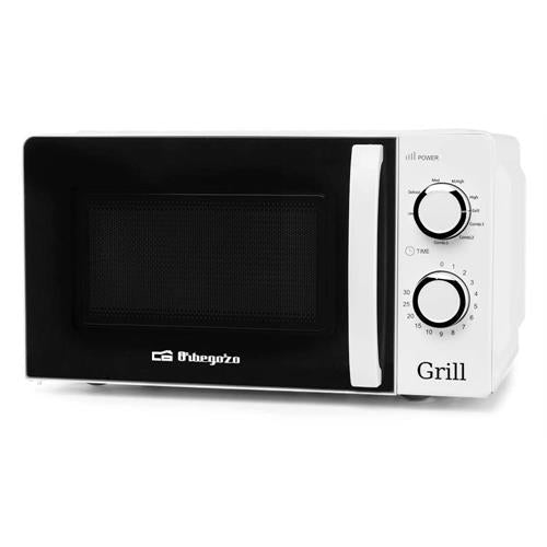 MICRO ONDAS ORBEGOZO 20L 700W+GRILL - MIG2130 BRANCO