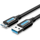 CABLE USB 3.0 VENTION COPBF USB MACHO - MICROUSB MACHO 1M NEGRO