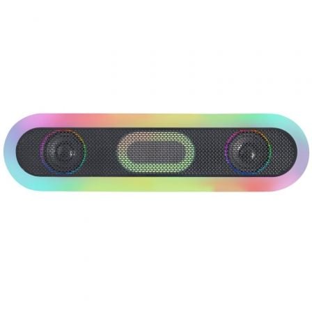 BARRA DE SONIDO CON BLUETOOTH MARS GAMING MSB-ORB 20W 2.0 NEGRA