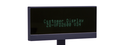 DISPLAY CLIENTE VFD 2X20 POS ZQ -T8350 - DISP021