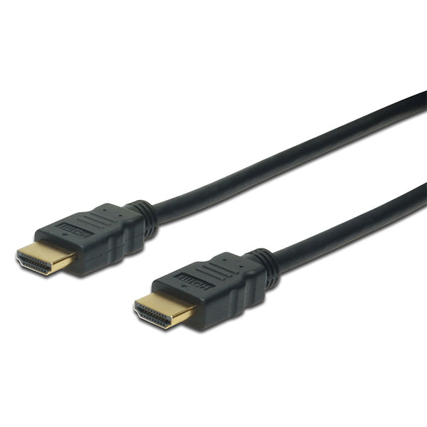 DIGITUS HIGH SPEED HDMI CABLE WITH ETHERNET - 2MT