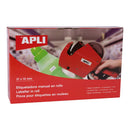 APLI MAQUINA ETIQUETADORA DE PRECIOS 1 LINEA 8 CARACTERES - FACIL