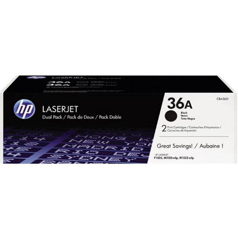 HP Toner LaserJet Original 36A Preto