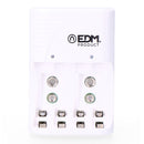 CARREGADOR DE PILHAS PARA: 4 PILHAS AA - AAA - 9V 220-240V 50HZ