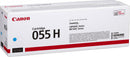 TONER ORIGINAL CANON 055H AZUL