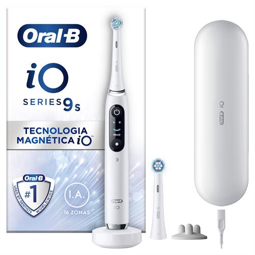 Oral-B iO 9S Adulto Escova de dentes rotativa oscilante Branco