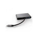 METRONIC ADAPTADOR USB-C MACHO  8 EM 1