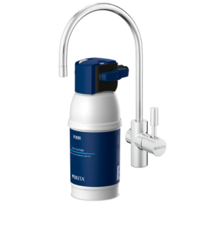 Brita mypure P1 Filtro de água de banca Azul, Branco