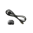 CABLE D`ALIMENTATION POUR ORDINATEUR PORTABLE NOIR 2M