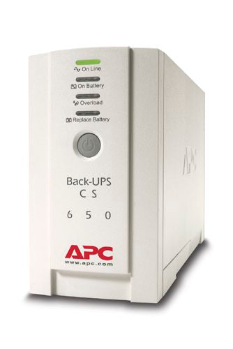 APC Back-UPS Em espera (Offline) 0,65 kVA 400 W 4 tomada(s) CA