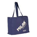 BOLSA TOTE, COLEÇÃO GIGANTE 403 DESDE 1918, AZUL MARINHO, 51 X 21