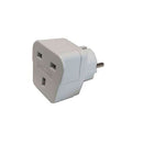 ADAPTADOR REINO UNIDO PARA EUROPEU 13A 250V BRANCO (EMBALADO EM R