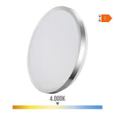 CANDEEIRO SUPER LED DE SUPERFÍCIE 12W 1160LM 4000K Ø26X4,5CM MOLD