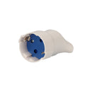 TOMADA TIPO F 4,8MM 16A 250V T/TL BRANCO. COM ANEL PARA FACILITAR