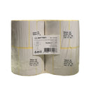 ETIQUETAS AUTOCOLANTES - 4X ROLO 75X50MM X 1.000