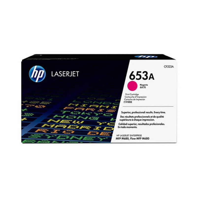 HP 653A MAGENTA ORIGINAL LASERJET TONER CARTRIDGE