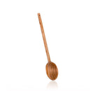 COLHER DE MADEIRA DE OLIVEIRA OVAL. COMPRIMENTO: 30CM. METALTEX