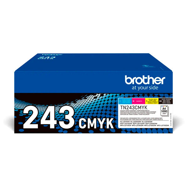 Brother TN-243CMYK toner 1 unidade(s) Original Preto, Ciano, Mage