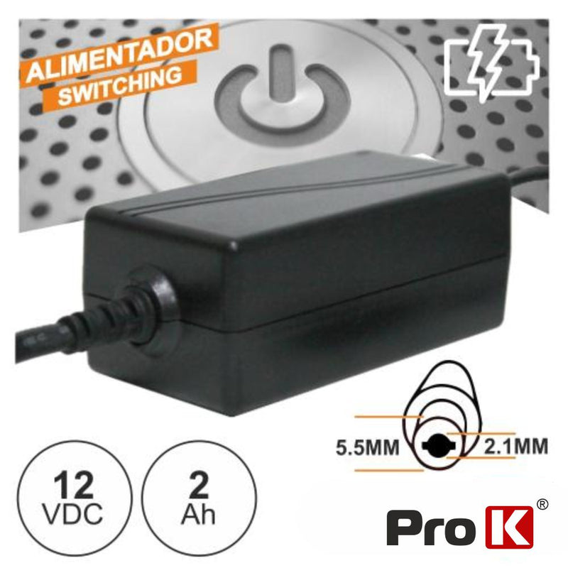 ALIMENTADOR SWITCHING 12V 2A PROK