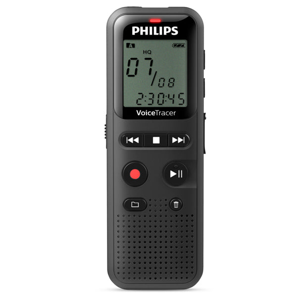 Philips VoiceTracer 8 kHz Preto