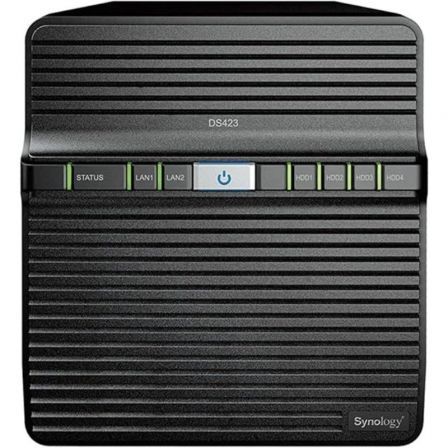 SYNOLOGY DISKSTATION DS423 - HASTA 30 CÁMARAS IP - HASTA 72TB